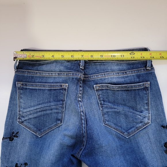 DRIFTWOOD Jackie Embroidered Skinny Jeans Size 25 - Picture 8 of 9